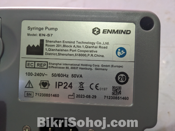 En-s7 Smart Syringe Pump -Enmind (Original & 3 Day Used)